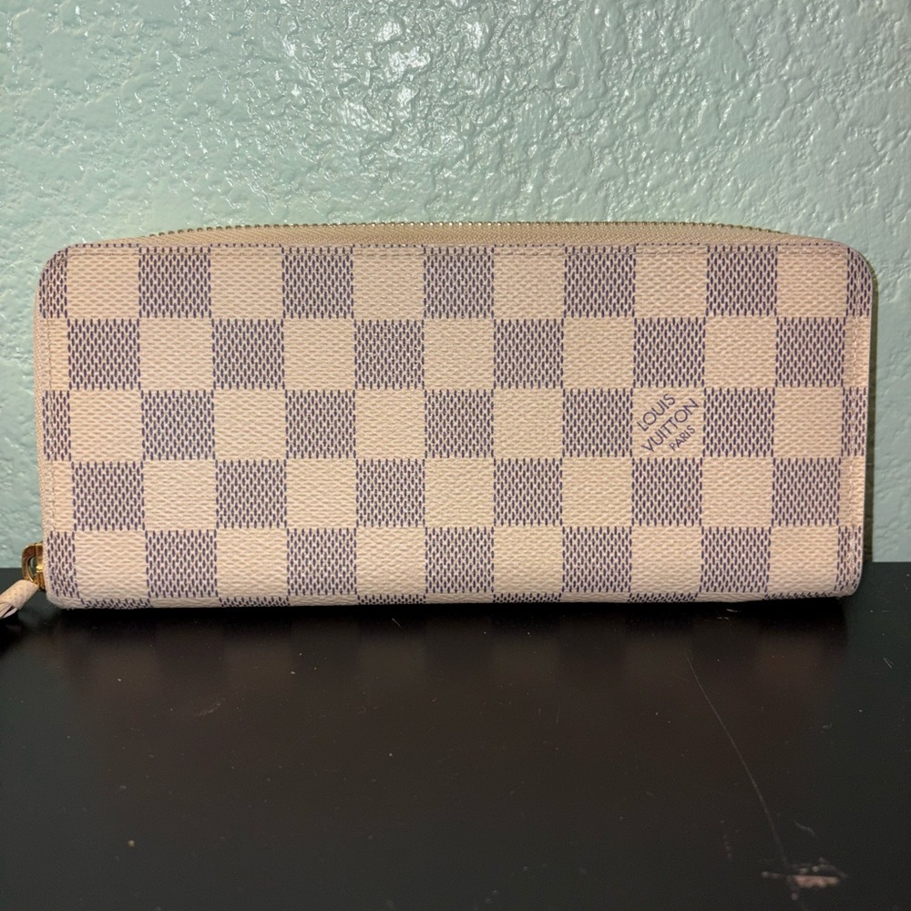 Louis Vuitton Damier Azur Zipper Wallet